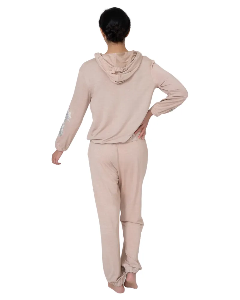 560 Iris Clay Modal Hoodie Pajamas Set