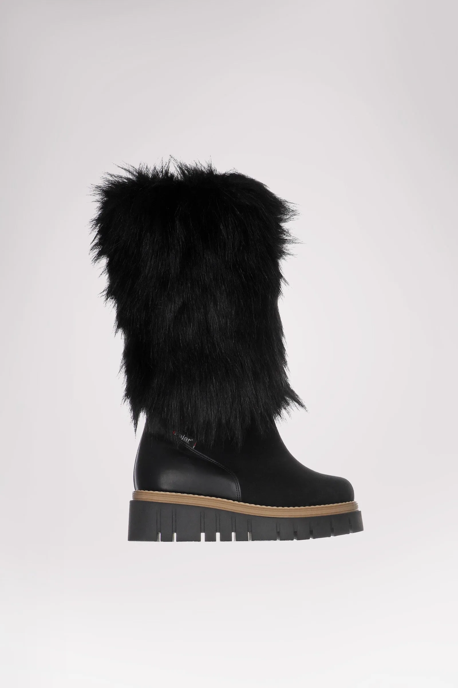 Anora-Eco Women's Suede and Faux Fur Boot