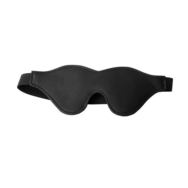 Black Fleece Lined Blindfold