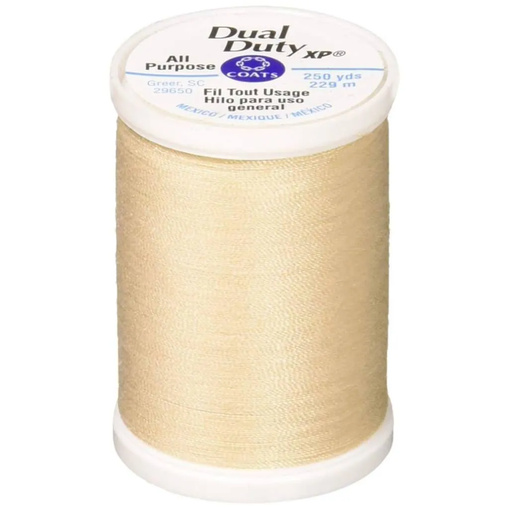 Coats Dual Duty XP General Purpose Thread 250yd Raw Sugar