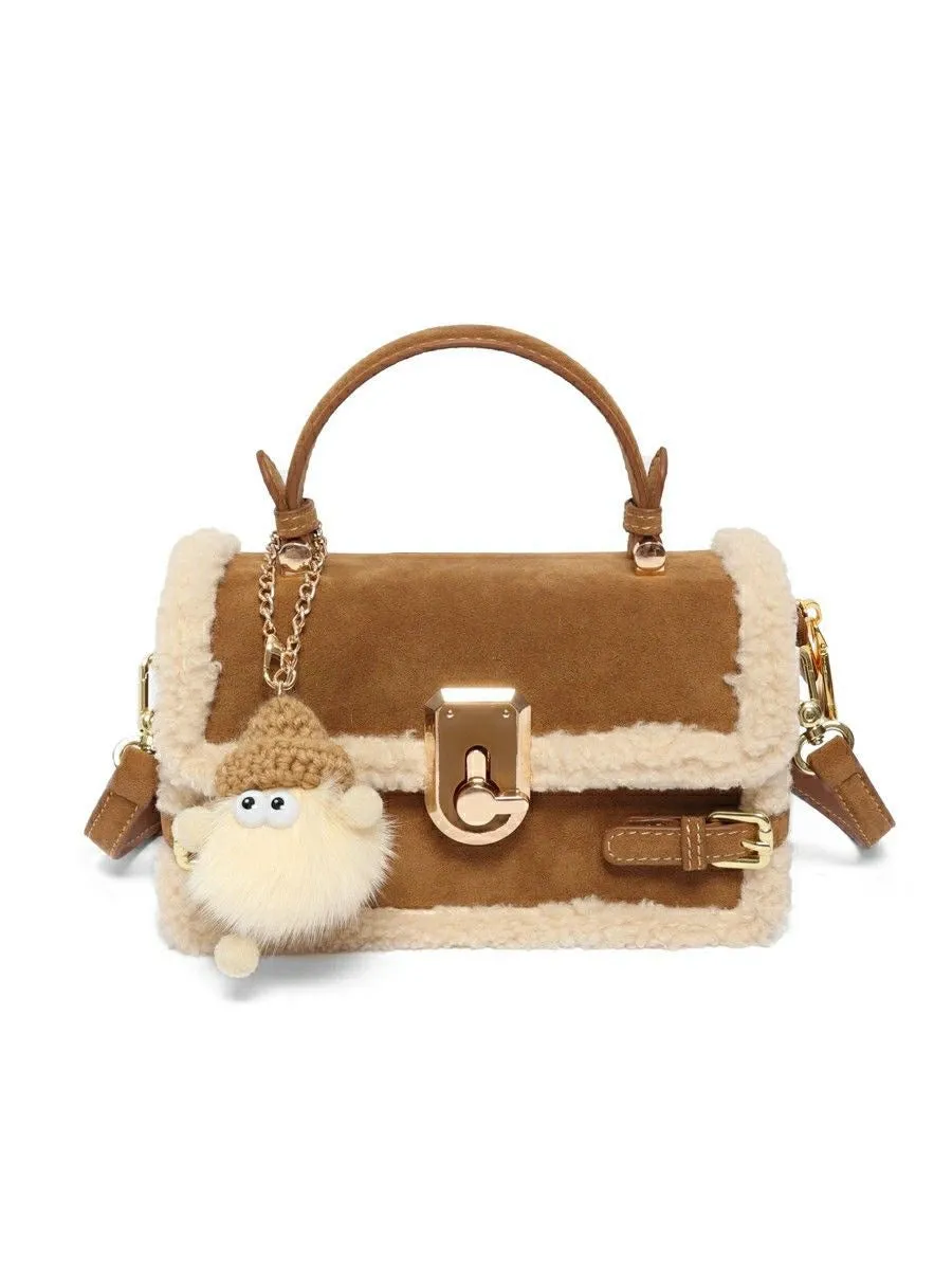 Cohen Faux Fur Square Bag