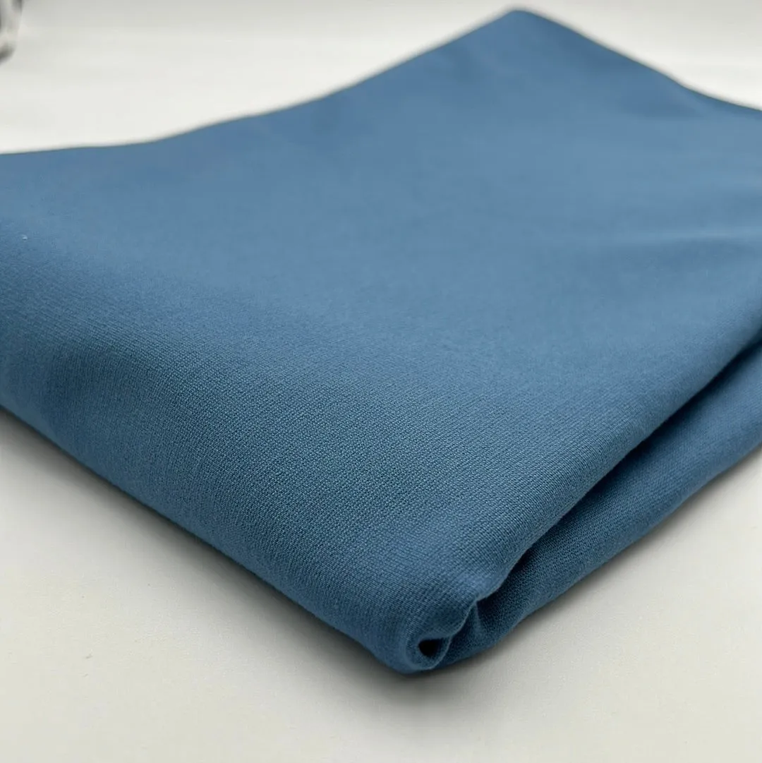 Cotton Blend Ponte, Soft Blue (KPS0034)