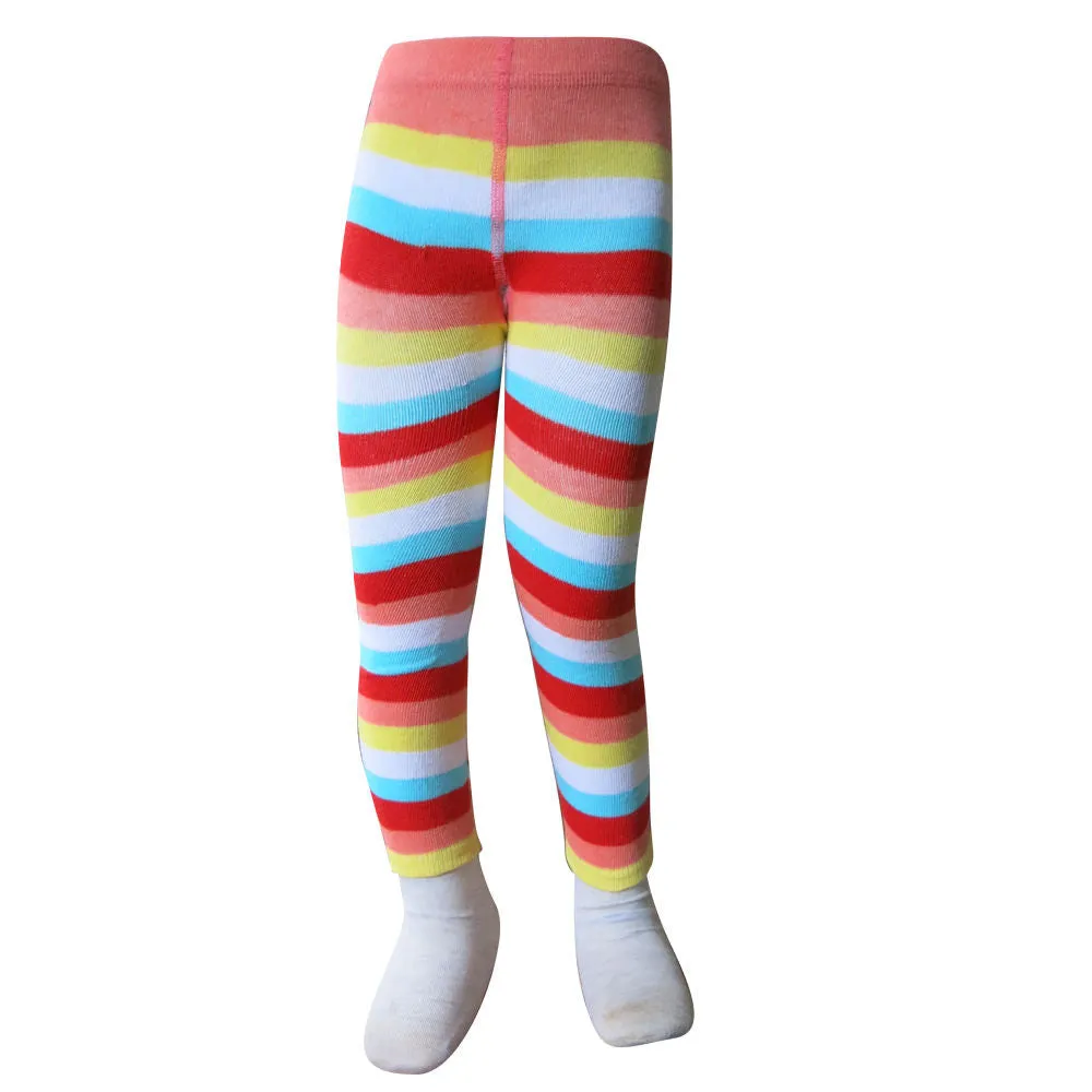 Cotton Stripe Leggings - Size 12-18m