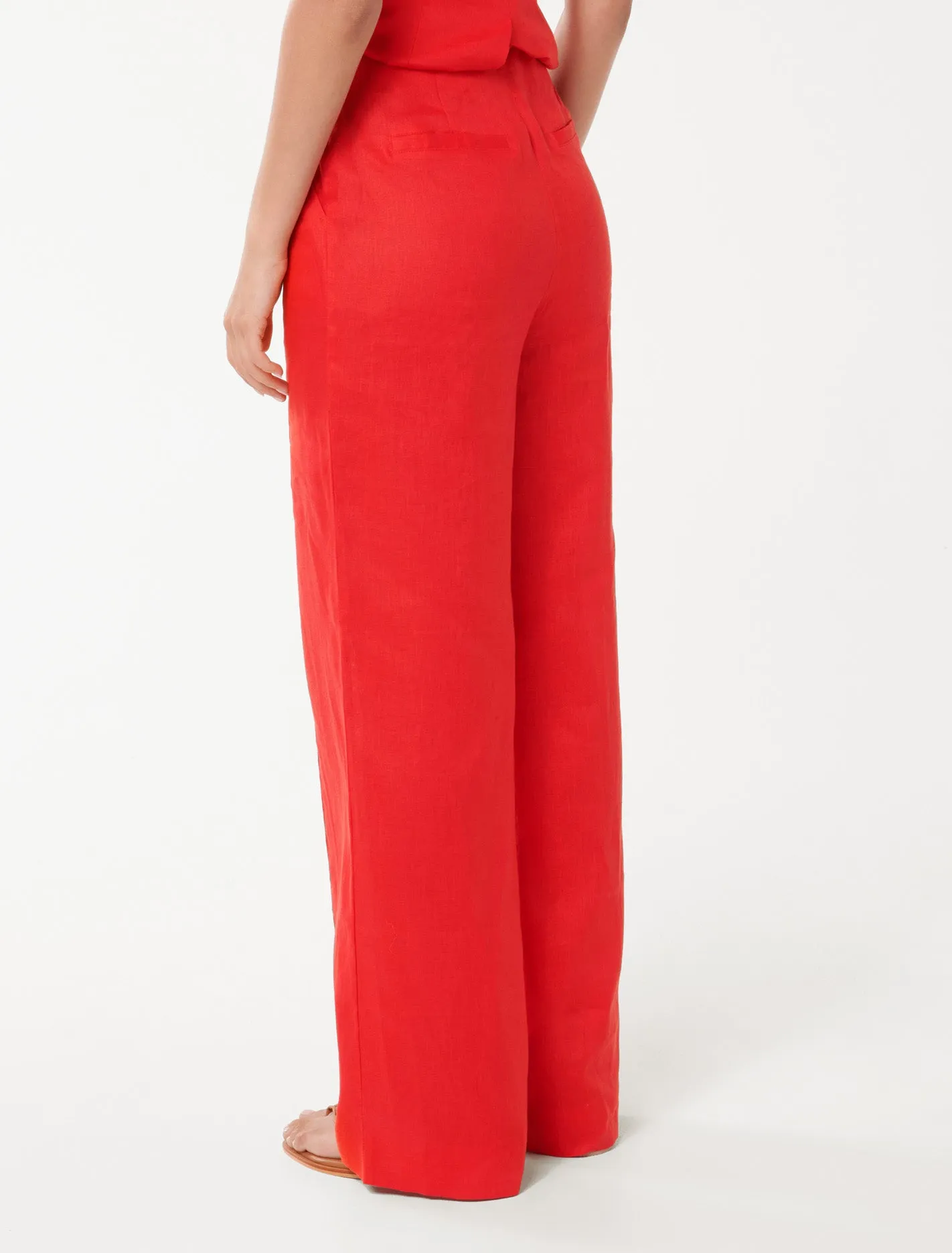 Cynthia Linen Wide Leg Pants