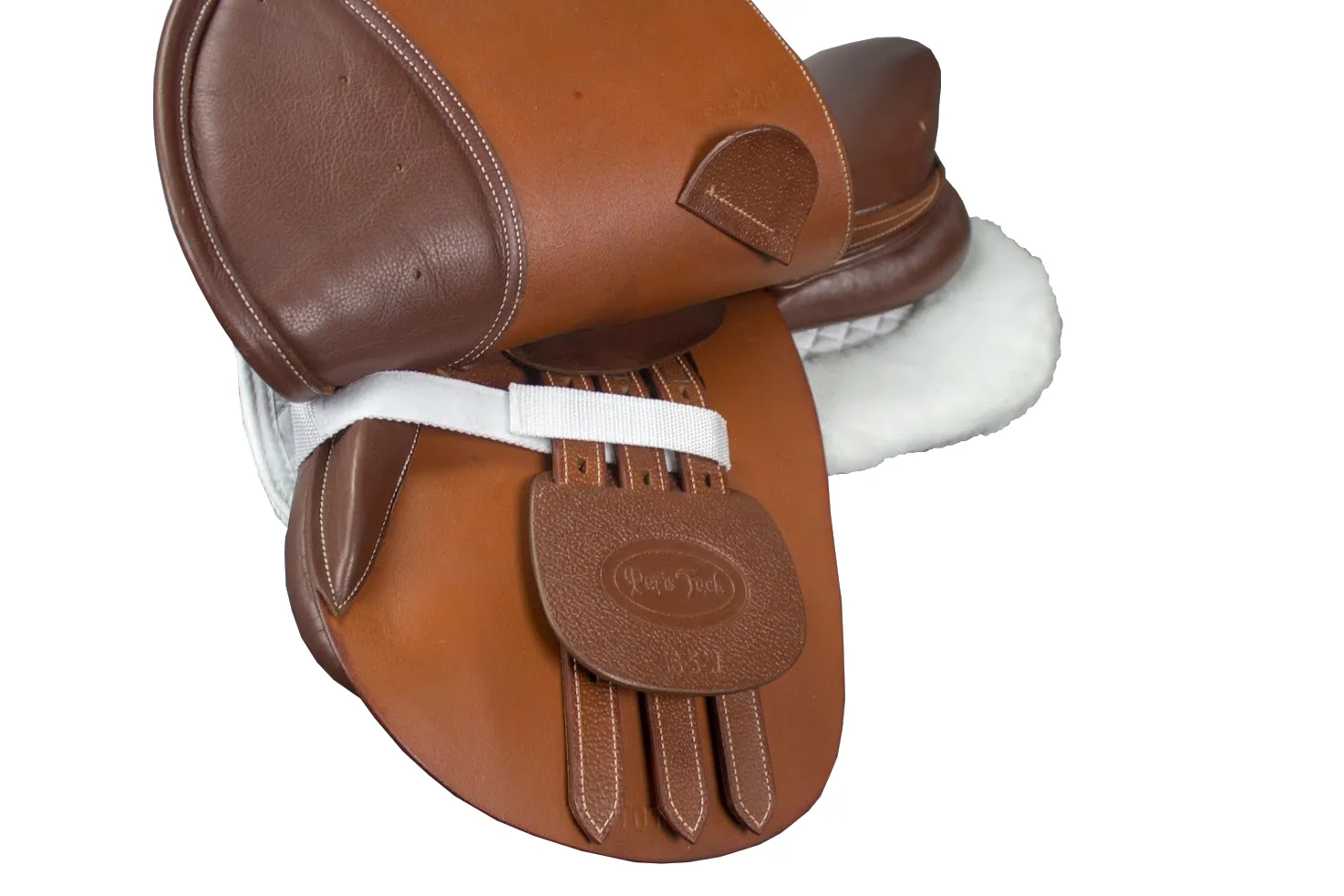 Derby Originals Fleece Lined English Half Saddle Pad