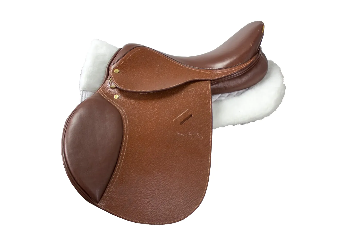 Derby Originals Fleece Lined English Half Saddle Pad