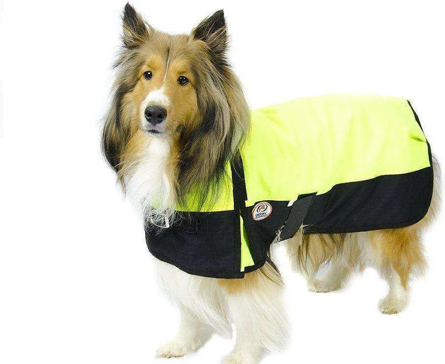 Derby Originals Two-Tone Horse-Tough 600D Waterproof Ripstop Nylon Winter Dog Coat 150g Polyfil with One Year Warranty