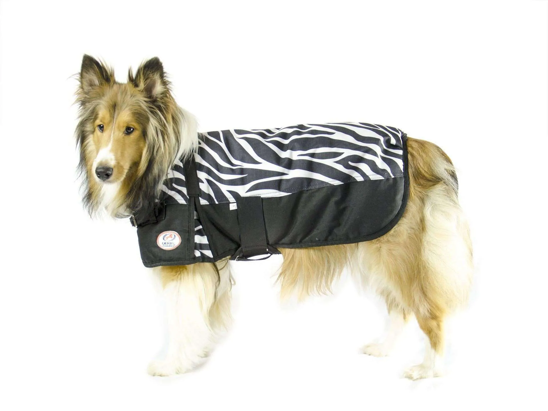 Derby Originals Two-Tone Horse-Tough 600D Waterproof Ripstop Nylon Winter Dog Coat 150g Polyfil with One Year Warranty