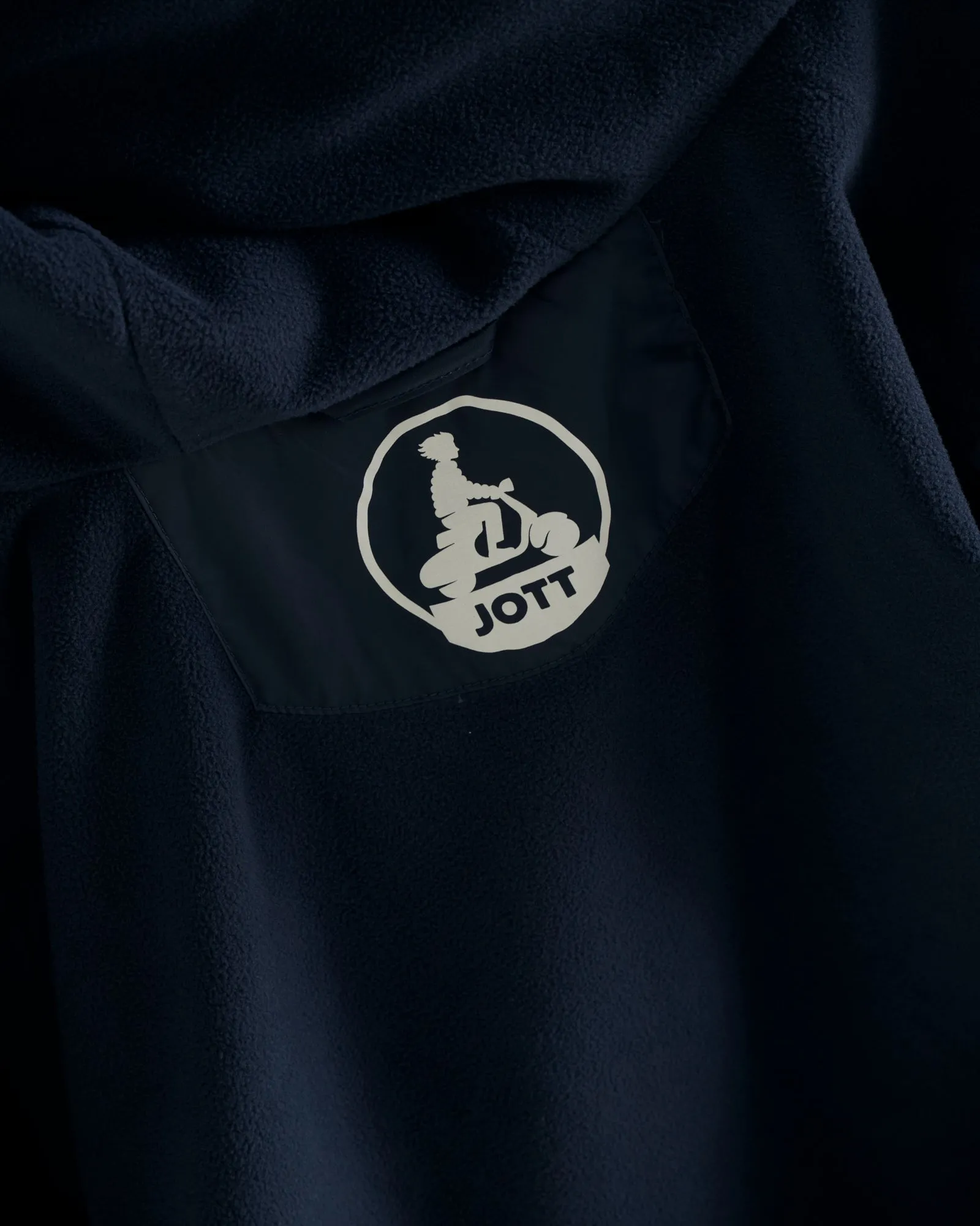 Derry Polar fleece-lined waterproof jacket Navy