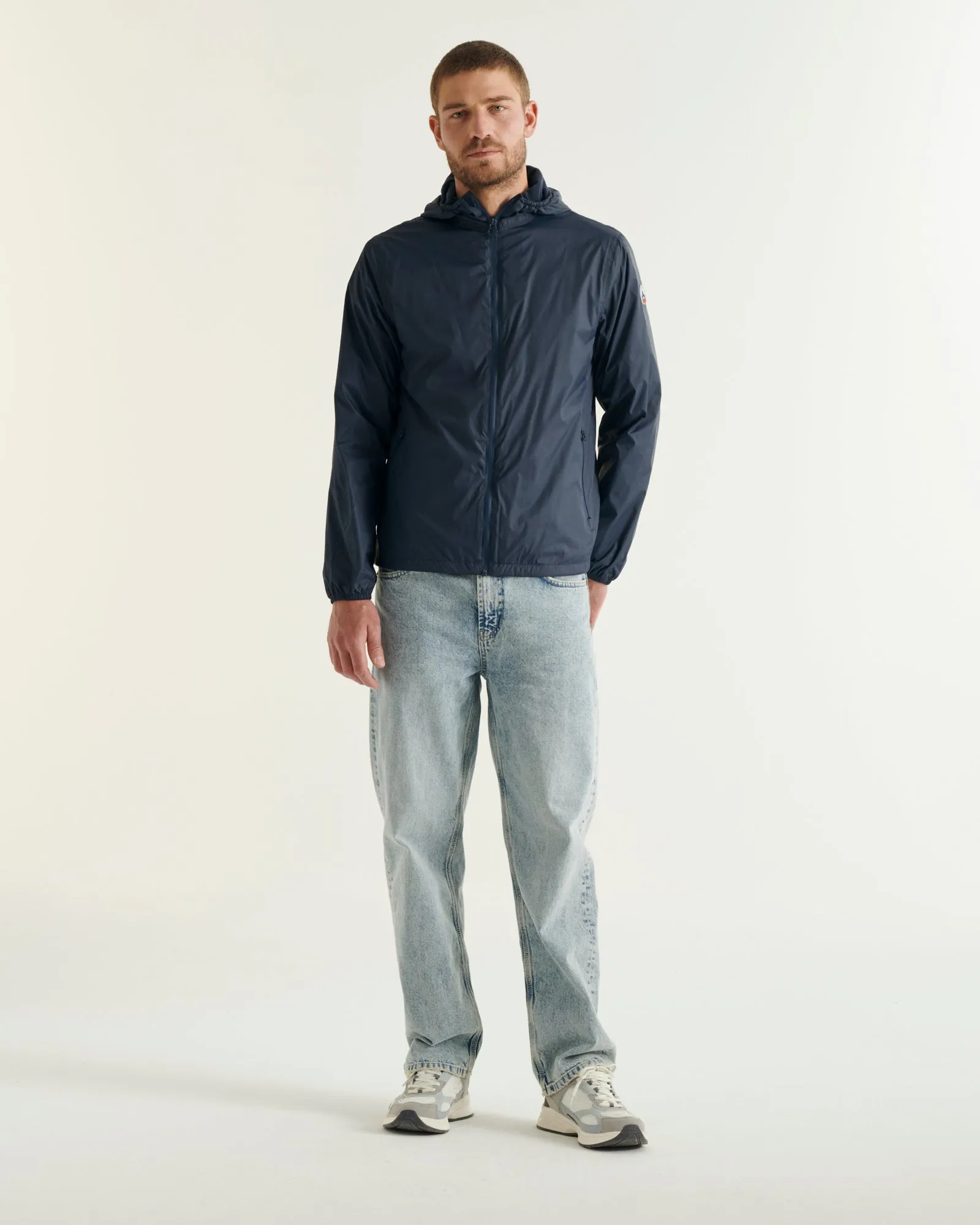 Derry Polar fleece-lined waterproof jacket Navy