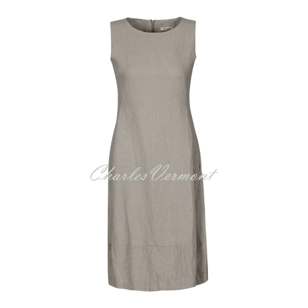 Dolcezza Sleeveless Linen Dress – Style 22154 (Sage)