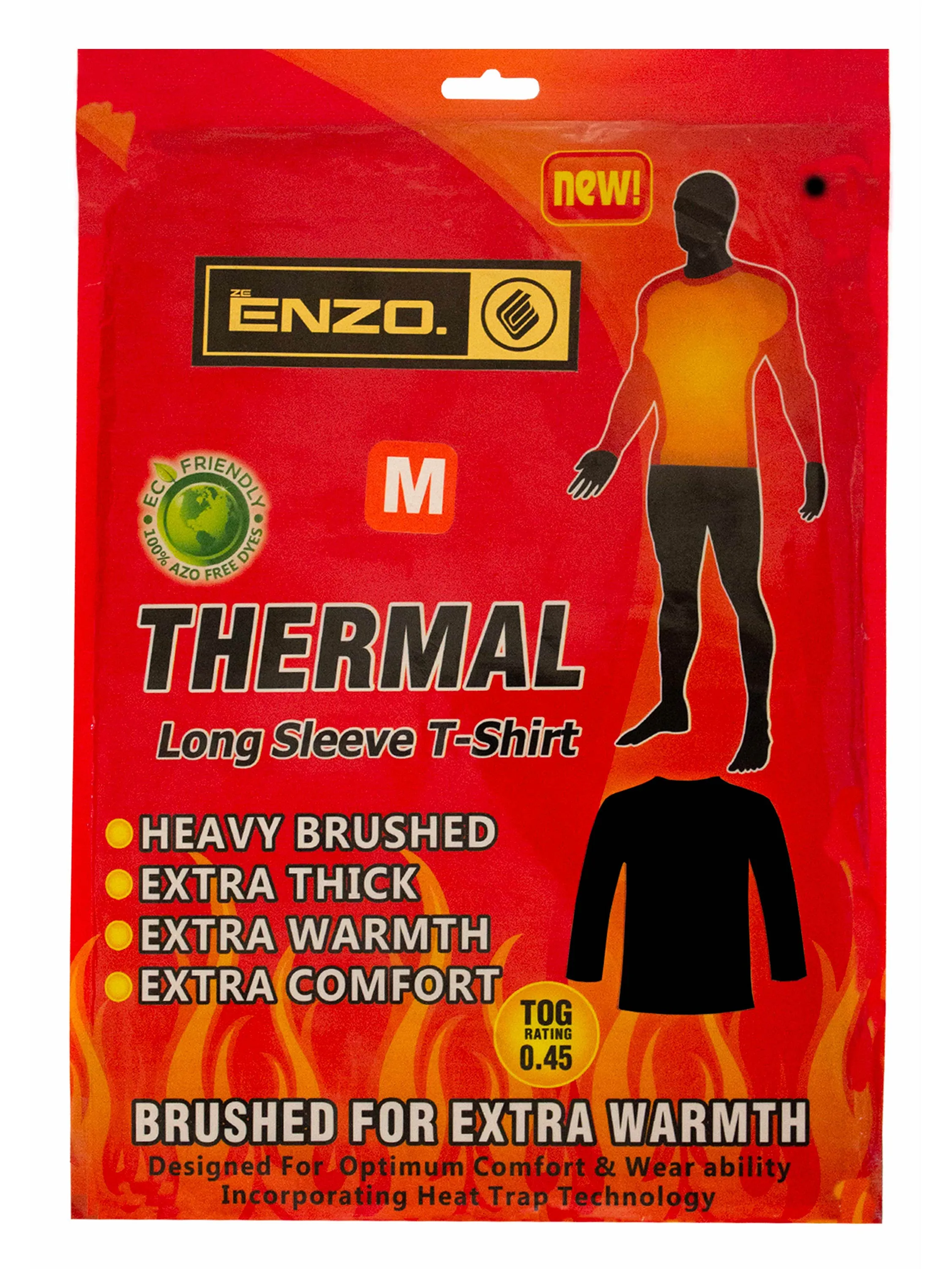 Enzo | Mens Long Sleeve Thermal Set