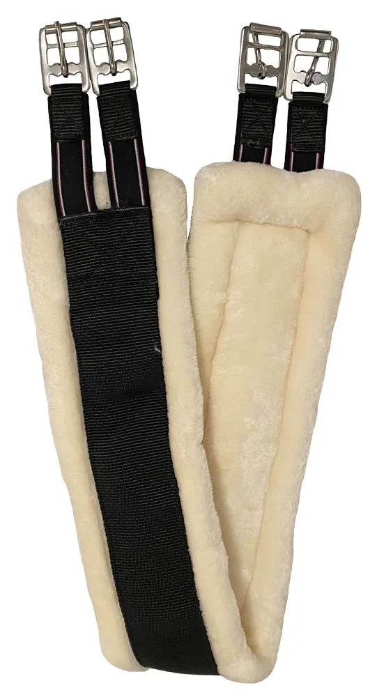 Equivia Faux Fur Girth with Double Elastic