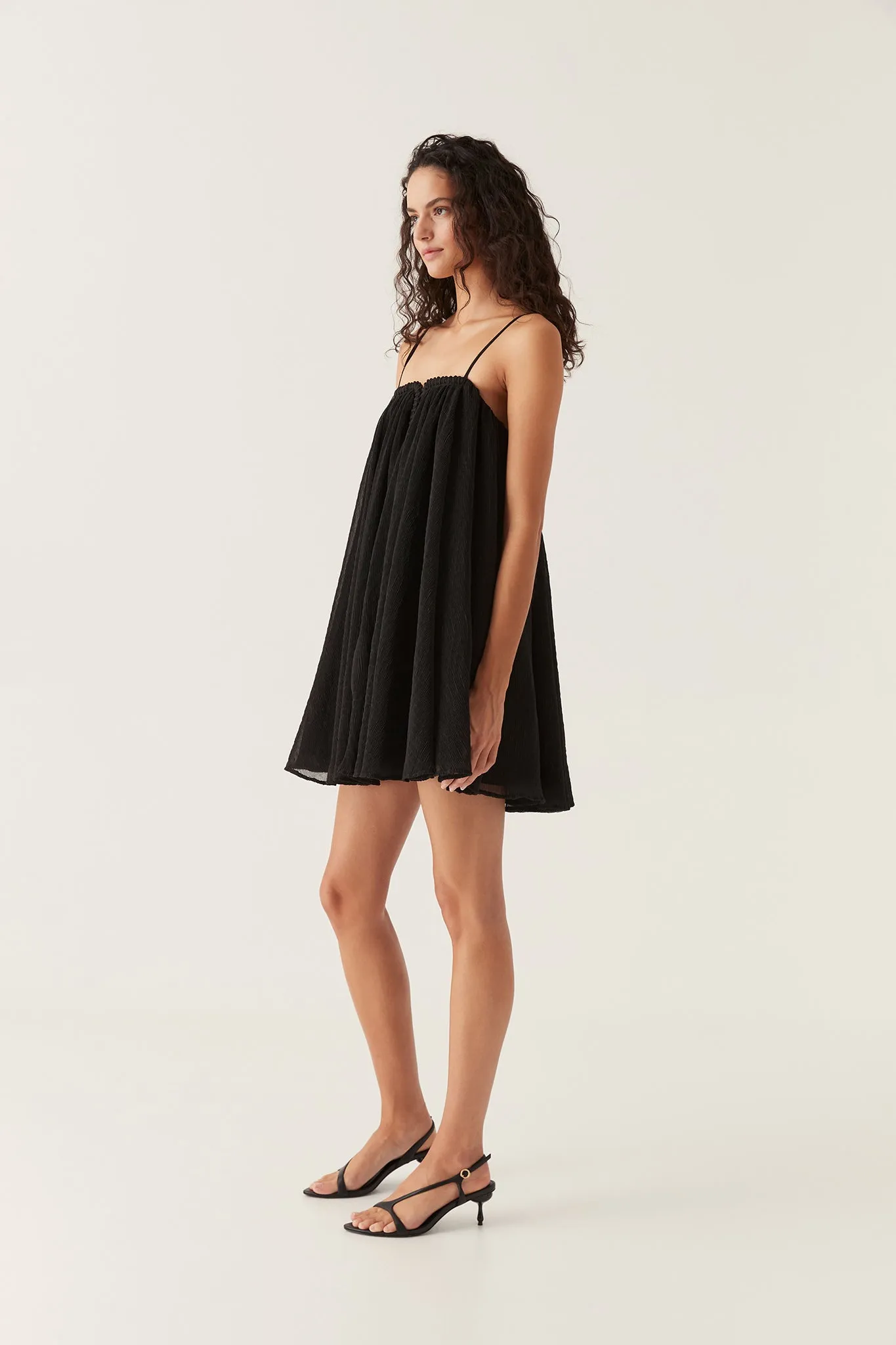 Filigree Sweetheart Mini Dress