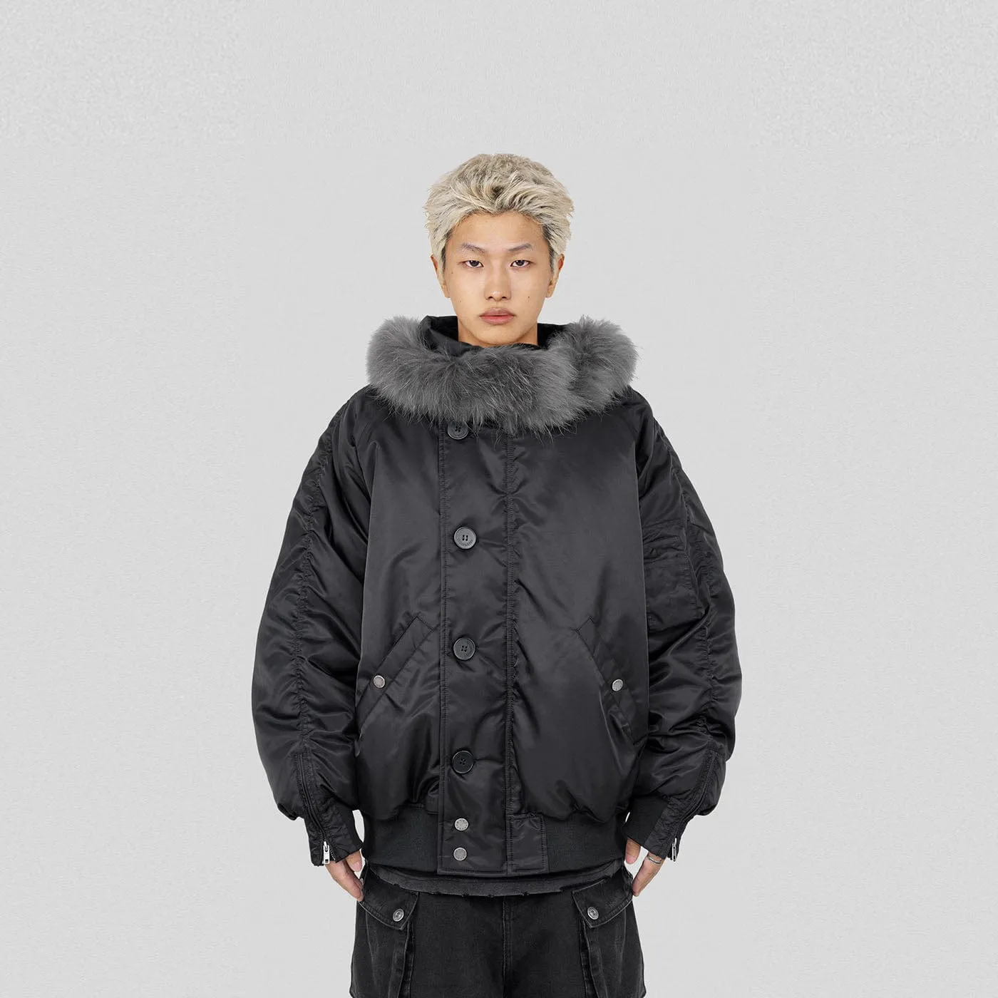 Fur Hood Puffer Jacket