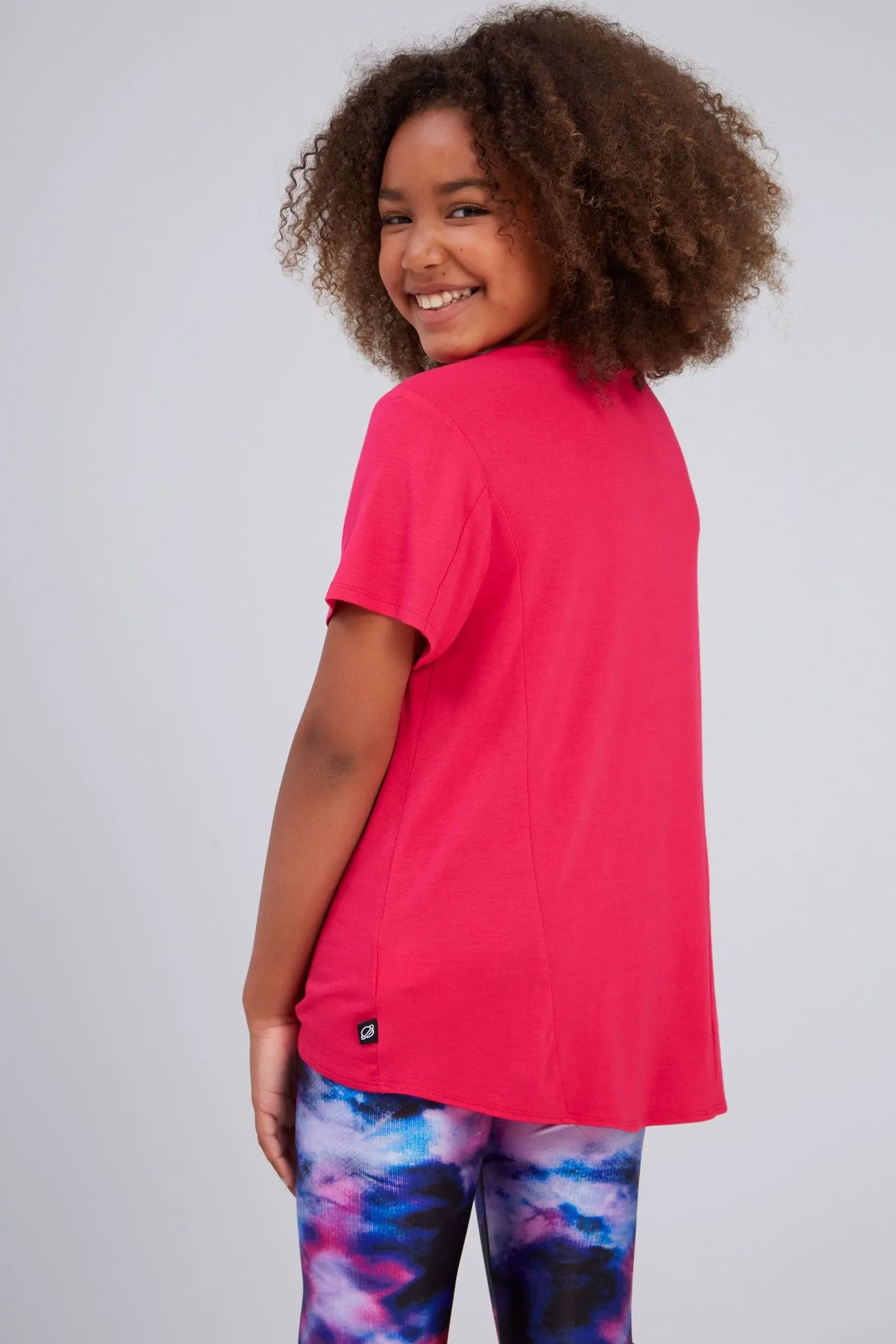 Girls Tie Front Tee