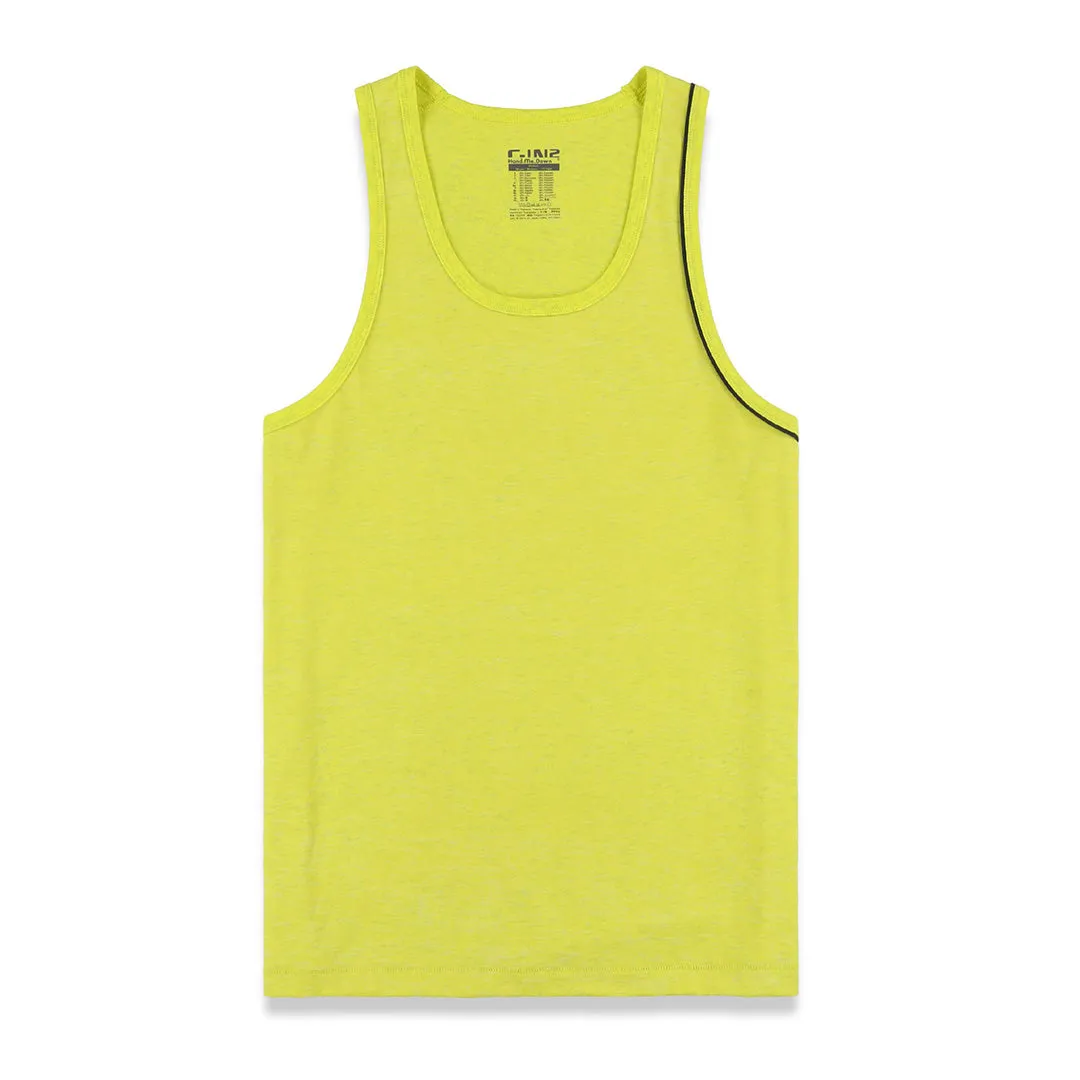 Hand Me Down Relaxed Tank Yash Yellow Heather