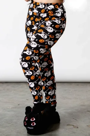 Haunted Pumpkin Lounge Leggings