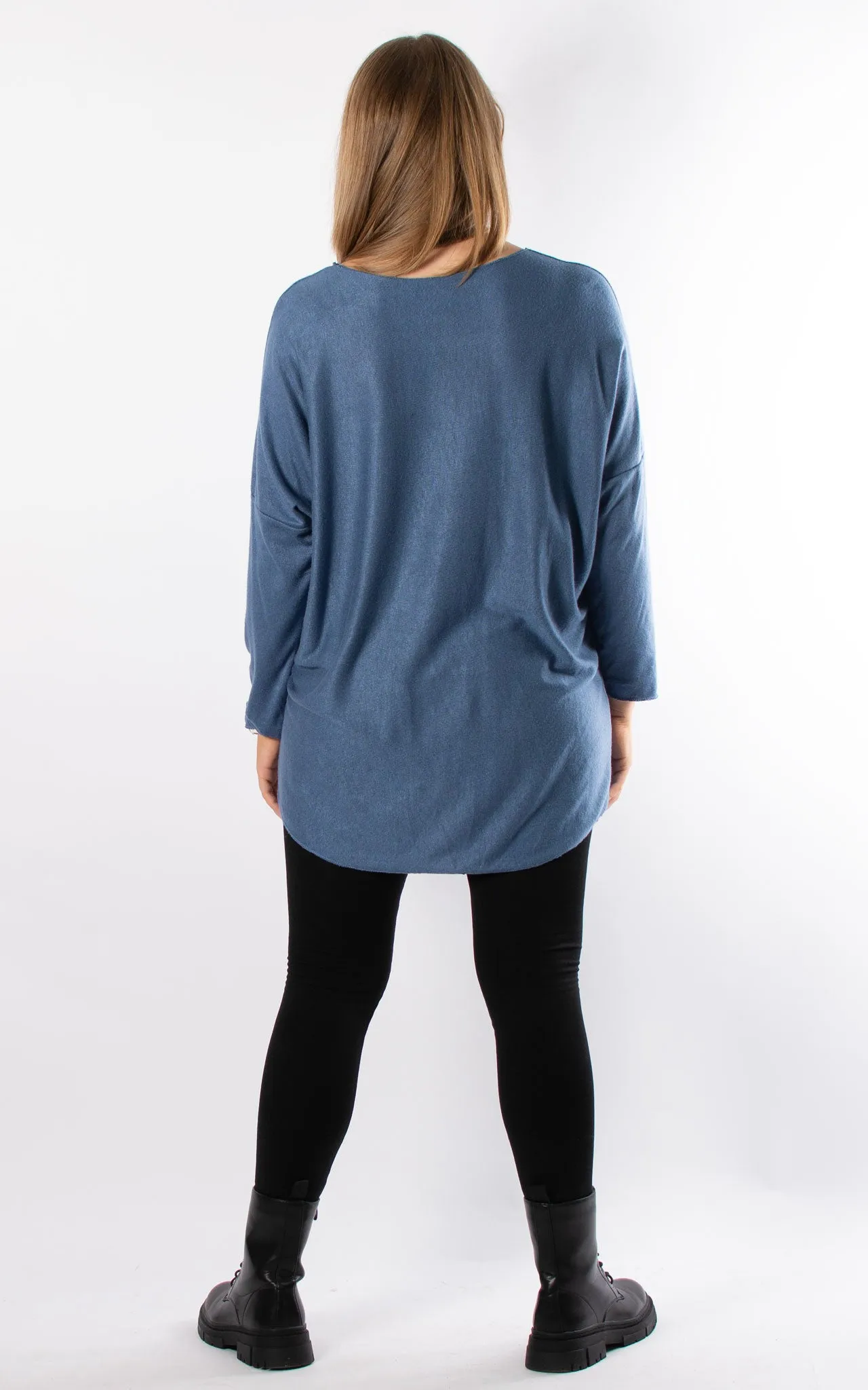 Lola Soft Knit | Denim