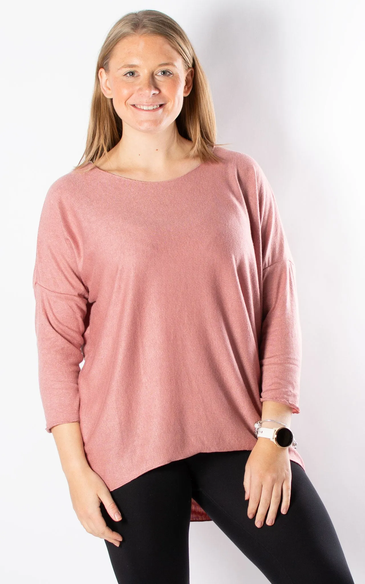 Lola Soft Knit | Dusky Pink