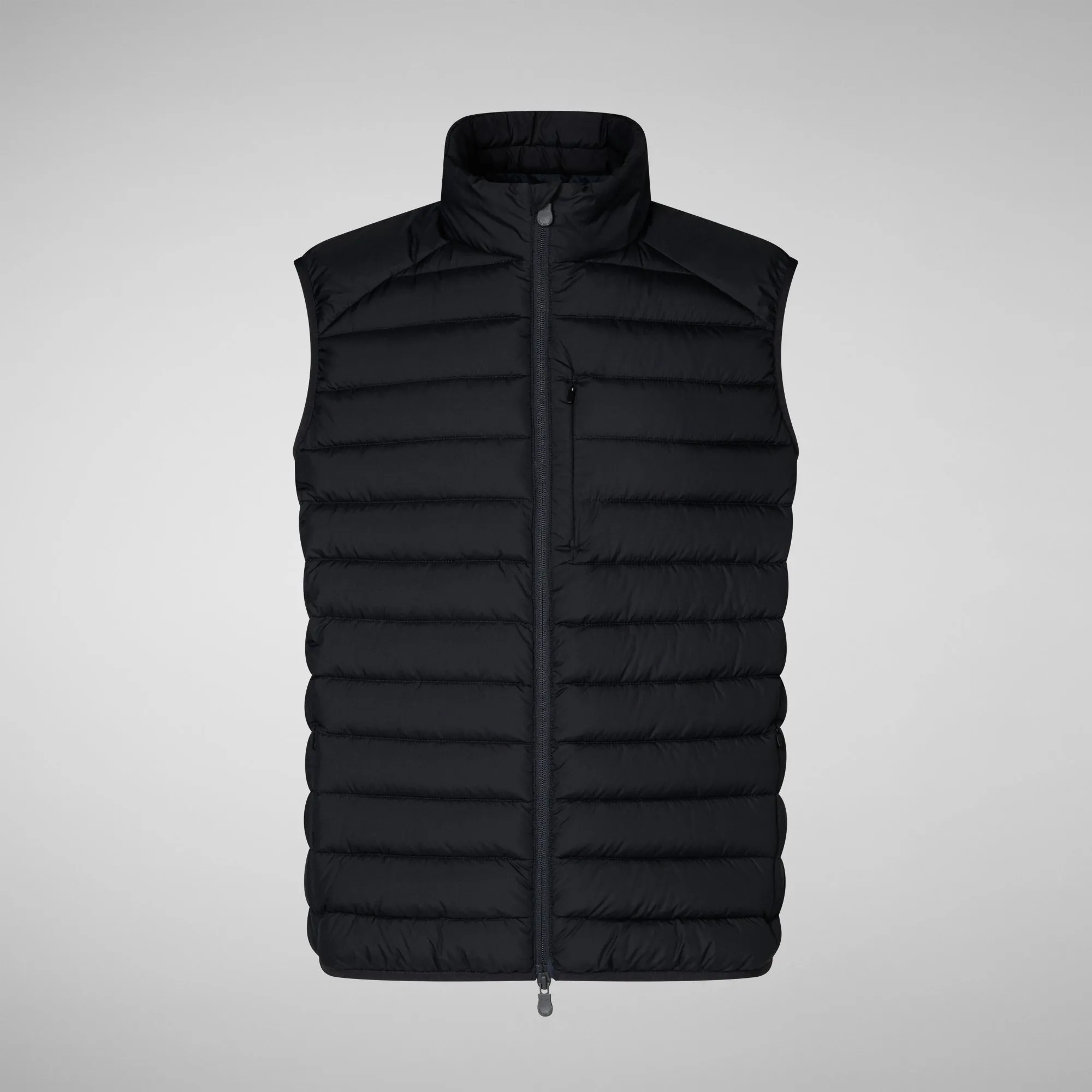 Men's Animal free Puffer Vest Rhus in Blue Black