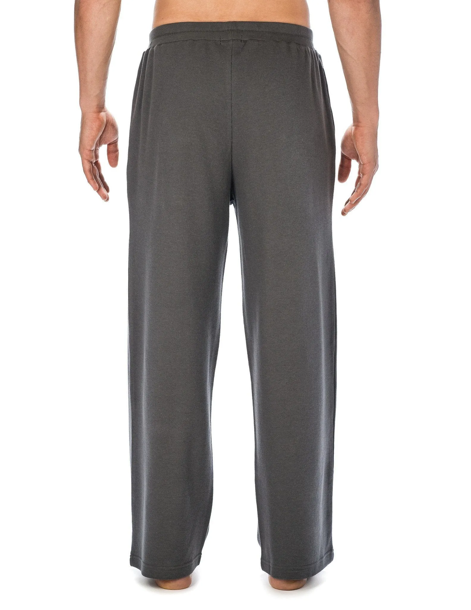 Men's Waffle Knit Thermal Lounge Pant - Charcoal