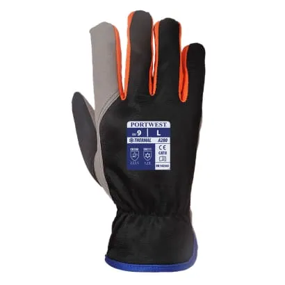 Portwest Wintershield Winter Work Fleece Lined Work Glove-A280