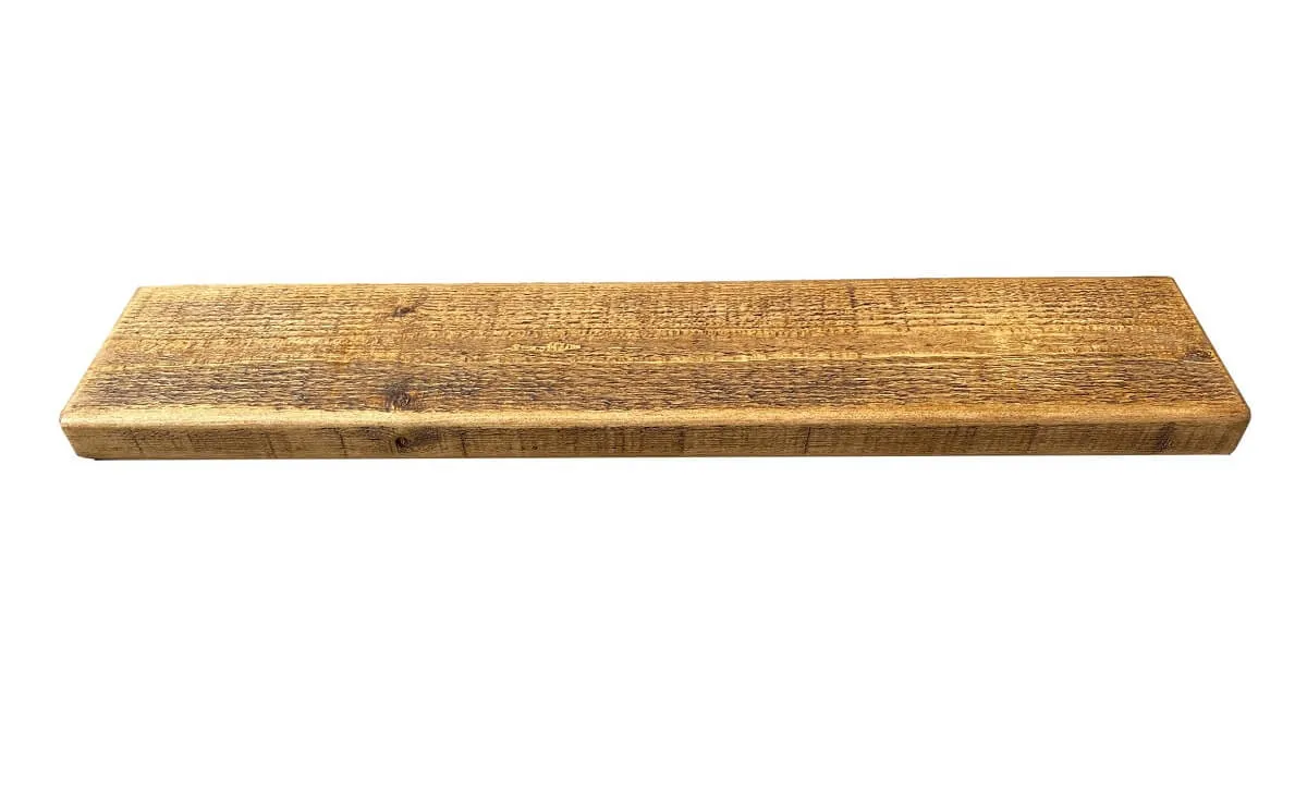 Rustic Weathered Shelf 35mm - 22cm Depth