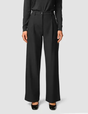 Serene Pants Wide Black