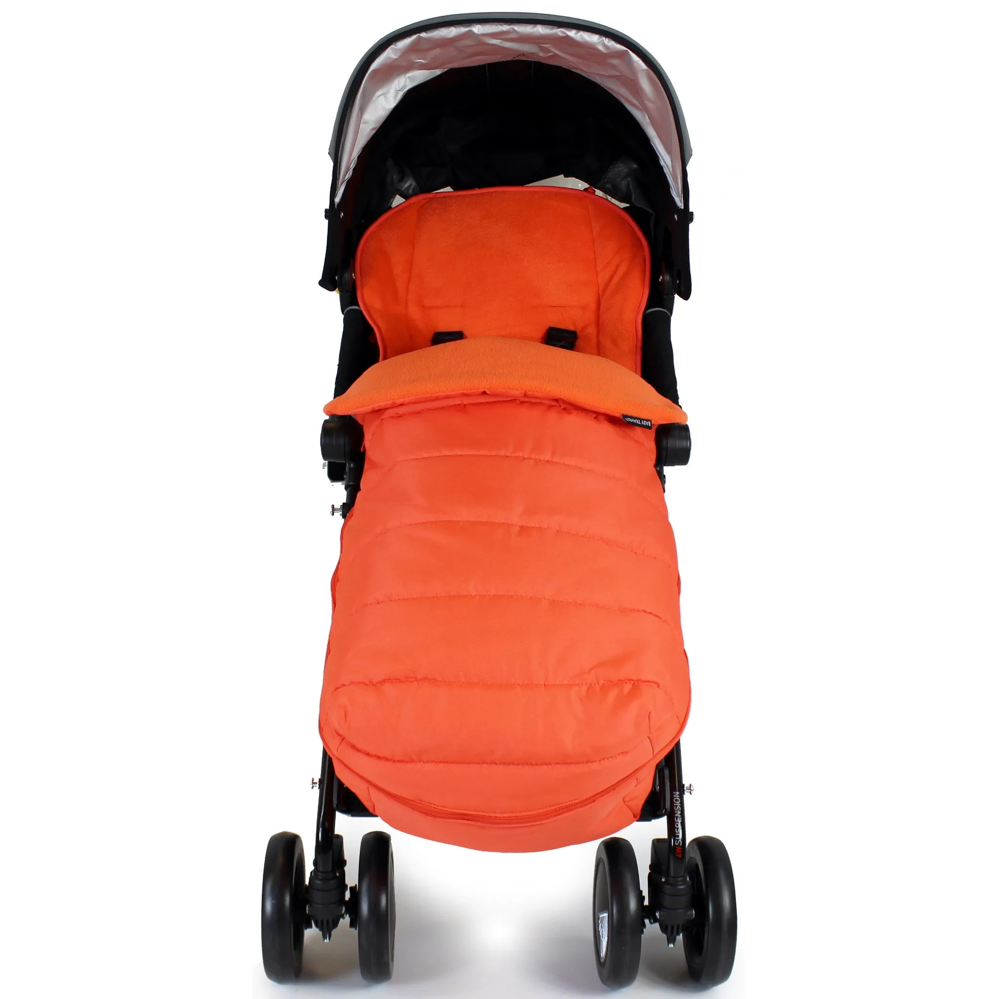 Universal Luxury Foot-muff And Liner  - Orange