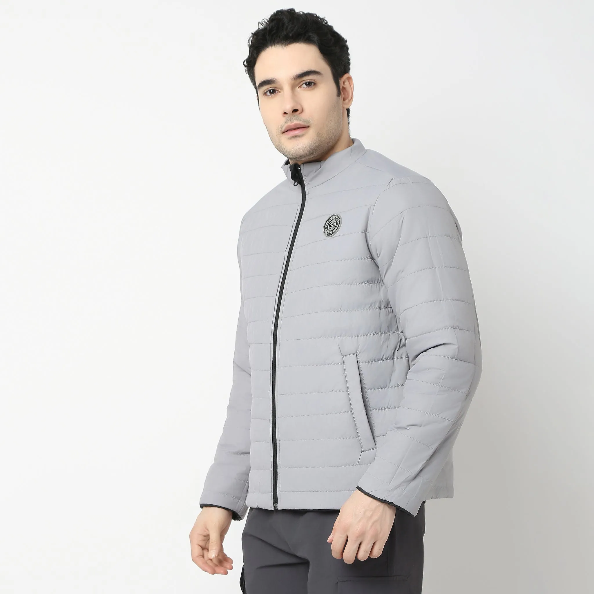 Winter Edit™ - Puffer Bomber Jacket - With Zip Closing and 2 Pockets