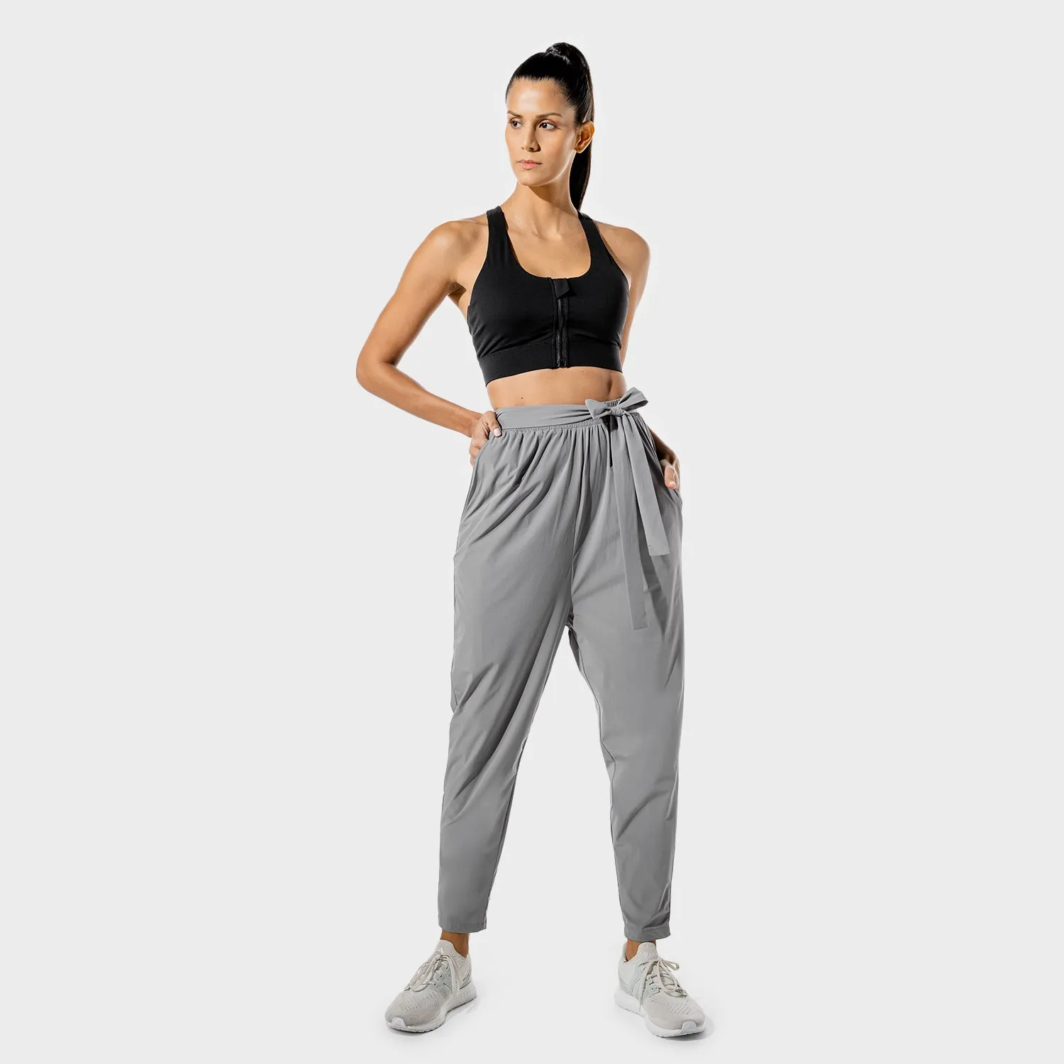 Women's Fitness - Wrap Pants - Sharkskin